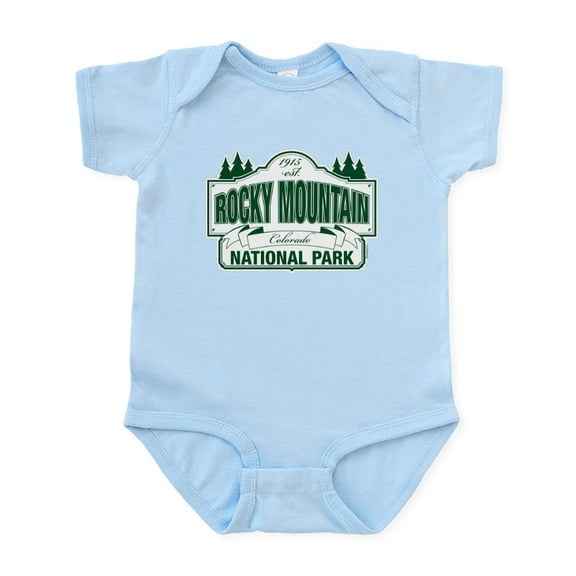 CafePress - Rocky Mountain National Park Infant Bodysuit - Baby Light Bodysuit, Size Newborn - 24 Months