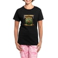 thumbnail image 1 of CafePress - Role_Play_1_Blk Women's Dark Pajamas - Women's Short Sleeve Print T-Shirt and Pants Dark Cotton Pajama Set, 1 of 7