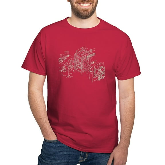 CafePress - Rollei T Shirt - Men's Classic Graphic Cotton T-Shirt