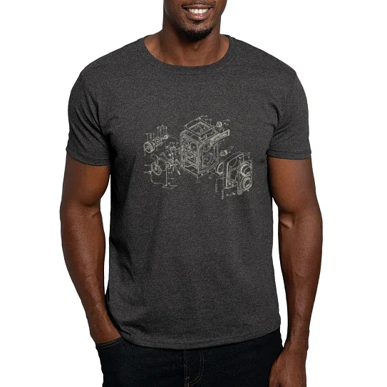 CafePress - Rollei T Shirt - Men's Classic Cotton T-Shirts