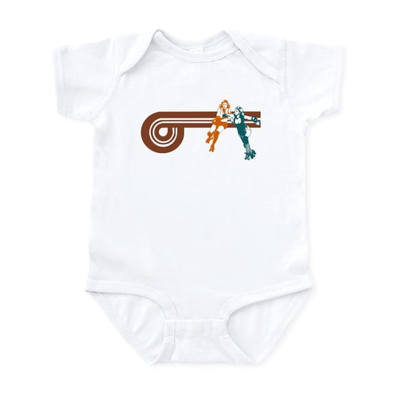 CafePress - Roller Derby Infant Crawler - Baby Light Bodysuit, Size Newborn - 24 Months