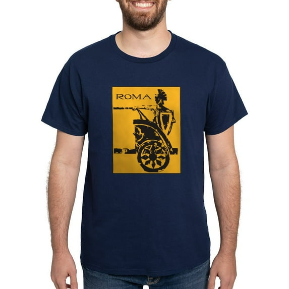 CafePress - Roma Dark T Shirt - Men's Classic Graphic Cotton T-Shirt