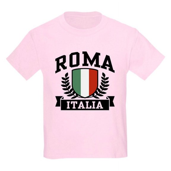 CafePress - Roma Italia Kids Light T Shirt - Light T-Shirt Kids XS-XL