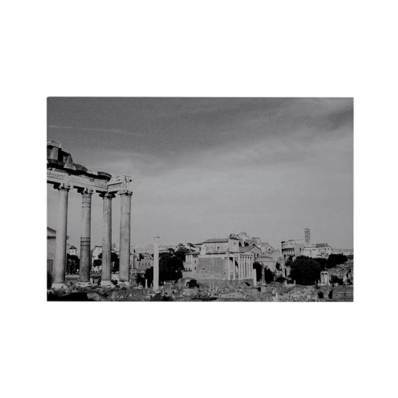 CafePress - Roman Forum - Rectangle Magnet, 2"x3" Refrigerator Magnet
