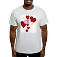 thumbnail image 1 of CafePress - Romantic Hearts Light T Shirt - Men's Classic Graphic T-Shirt, 1 of 4