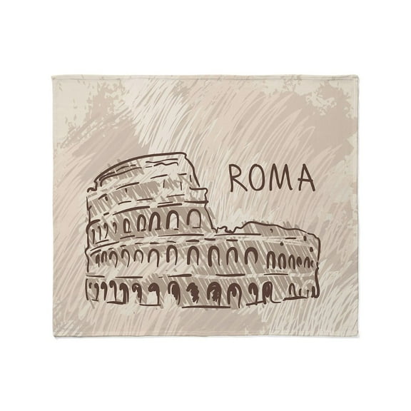 CafePress - Rome Throw Blanket - Soft Fleece Throw Blanket, 50"x60" for All Ages