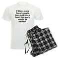 thumbnail image 1 of CafePress - Ron Swanson Quote Men's Light Pajamas - Men's Light Loose Fit Cotton Pajama Set, 1 of 7
