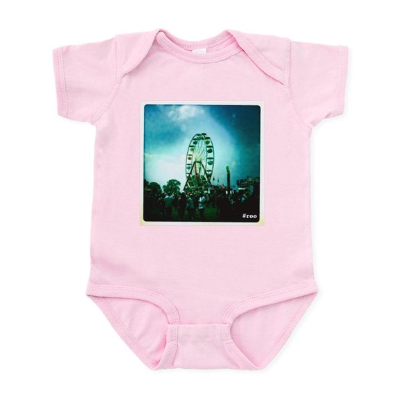 CafePress - Roo Ferris Wheel Body Suit - Baby Light Bodysuit, Size Newborn - 24 Months
