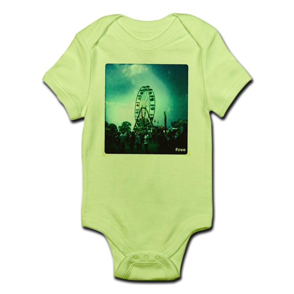 CafePress - Roo Ferris Wheel Body Suit - Baby Light Bodysuit