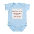 thumbnail image 1 of CafePress - Roofer Infant Bodysuit - Baby Light Bodysuit, Size Newborn - 24 Months, 1 of 4