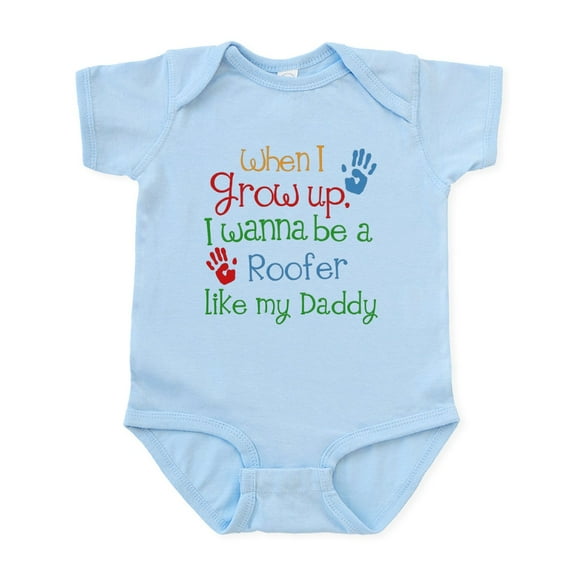 CafePress - Roofer Like Daddy Infant Bodysuit - Baby Light Bodysuit, Size Newborn - 24 Months