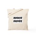 thumbnail image 1 of CafePress - Rookie Driver Tote Bag - Unisex Canvas Tote Bag, Beige, 1-Piece, 1 of 6