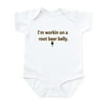 thumbnail image 1 of CafePress - Root Beer Belly Infant Bodysuit - Baby Light Bodysuit, Size Newborn - 24 Months, 1 of 4