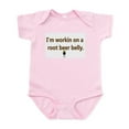 thumbnail image 1 of CafePress - Root Beer Belly Infant Bodysuit - Baby Light Bodysuit, Size Newborn - 24 Months, 1 of 4