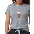 thumbnail image 1 of CafePress - Root Beer Float Time Women's Deluxe T Shirt - Womens Tri-blend T-Shirt, 1 of 1