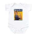 thumbnail image 1 of CafePress - Rosie The Riveter Infant Bodysuit - Baby Light Bodysuit, Size Newborn - 24 Months, 1 of 4