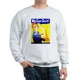 thumbnail image 1 of CafePress - Rosie The Riveter Sweatshirt - Crew Neck Sweatshirt, 1 of 4