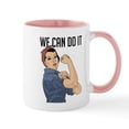 thumbnail image 1 of CafePress - Rosie The Riveter We Can Do It - 11 oz Ceramic Mug - Novelty Coffee Tea Cup, 1 of 4