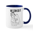 thumbnail image 1 of CafePress - Rosie The Riveter We Can Do It - 11 oz Ceramic Mug - Novelty Coffee Tea Cup, 1 of 4