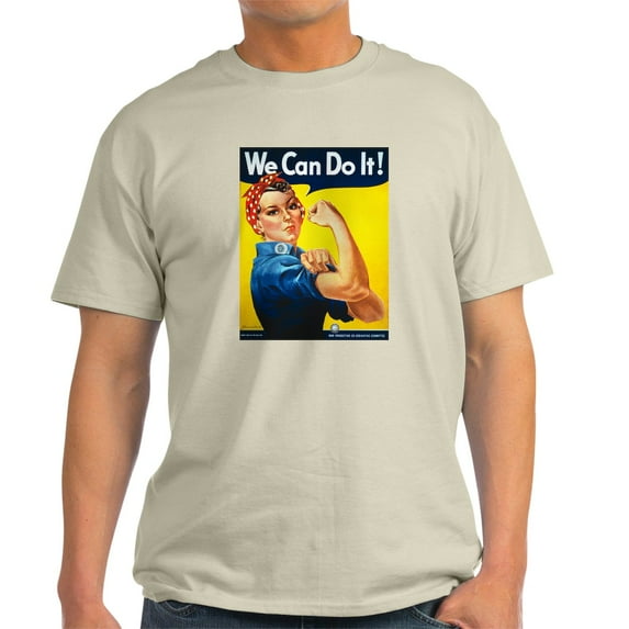 CafePress - Rosie The Riveter We Can Do It! Light T Shirt - Men's Classic Graphic T-Shirt