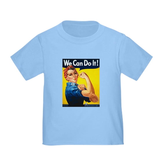CafePress - Rosie The Riveter We Can Do It! Toddler T Shirt - Cute Toddler T-Shirt, 100% Cotton