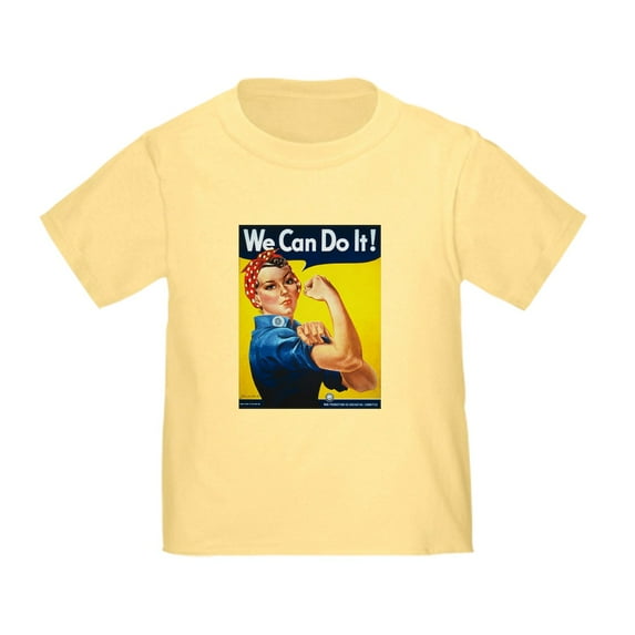 CafePress - Rosie The Riveter We Can Do It! Toddler T Shirt - Cute Toddler T-Shirt, 100% Cotton