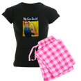 thumbnail image 1 of CafePress - Rosie The Riveter We Can Do - Women's Dark Pajamas, 1 of 4