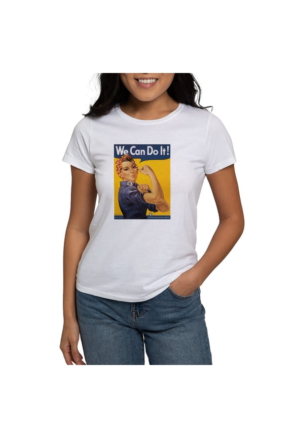 - Rosie The Riveter Women's T Shirt - Women's Classic T-Shirt