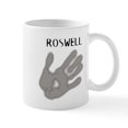 thumbnail image 1 of CafePress - Roswell Logo Merchandise Mug - 11 oz Ceramic Mug - Novelty Coffee Tea Cup, 1 of 6