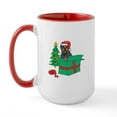 thumbnail image 1 of CafePress - Rottweiler For Christmas Large Mug - 15 oz Ceramic Large White Novelty Mug, 1 of 4