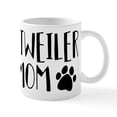 thumbnail image 1 of CafePress - Rottweiler Mom - 11 oz Ceramic Mug - Novelty Coffee Tea Cup, 1 of 6