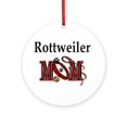 thumbnail image 1 of CafePress - Rottweiler Mom -  Round Wood Ornament 4", 1 of 2