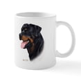 thumbnail image 1 of CafePress - Rottweiler Mug - 11 oz Ceramic Mug - Novelty Coffee Tea Cup, 1 of 6