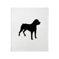 thumbnail image 1 of CafePress - Rottweiler Shadow Throw Blanket - Soft Fleece Throw Blanket, 50"x60" for All Ages, 1 of 2