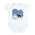 thumbnail image 1 of CafePress - Rottweiler & Snowman Christmas Infant Bodysuit - Baby Light Bodysuit, Size Newborn - 24 Months, 1 of 4