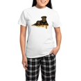 thumbnail image 1 of CafePress - Rottweiler Women's Light Pajamas - Women's Short Sleeve Print T-Shirt and Pants Light Cotton Pajama Set, 1 of 7