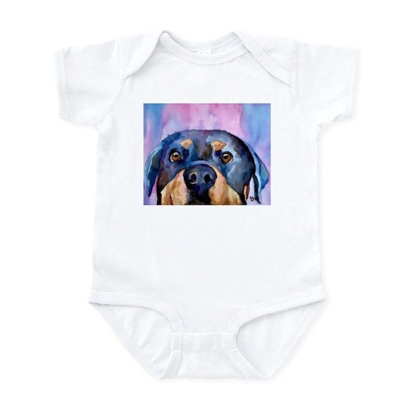 CafePress - Rotty #2 Infant Bodysuit - Baby Light Bodysuit, Size Newborn - 24 Months