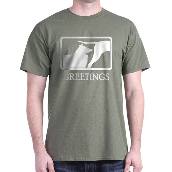 CafePress - Rough Collie Dark T Shirt - Men's Classic Graphic Cotton T-Shirt