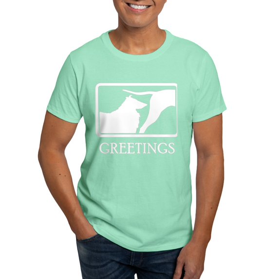 CafePress - Rough Collie Dark T Shirt - Men's Classic Graphic Cotton T-Shirt