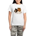 thumbnail image 1 of CafePress - Rough Collie Women's Light Pajamas - Women's Short Sleeve Print T-Shirt and Pants Light Cotton Pajama Set, 1 of 7