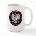 thumbnail image 1 of CafePress - Round Polish Eagle Large Mug - 15 oz Ceramic Large White Novelty Mug, 1 of 6