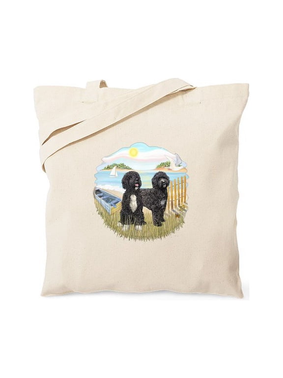 - Row Boat 2 Pwds Tote Bag - Unisex Canvas Tote Bag, Beige, 1-Piece