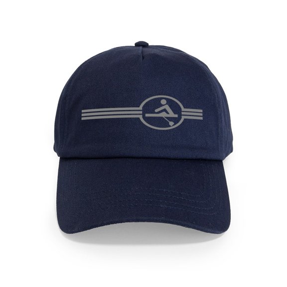 CafePress - Rowing Crew Emblem Cap - Adjustable 100% Brushed Unisex Casual Cotton Baseball Cap, Beige, 1