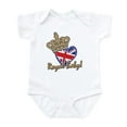 thumbnail image 1 of CafePress - Royal Baby Union Jack Infant Bodysuit - Baby Light Bodysuit, Size Newborn - 24 Months, 1 of 4