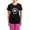 thumbnail image 1 of CafePress - Rub My Shamrock Women's Dark Pajamas - Women's Short Sleeve Print T-Shirt and Pants Dark Cotton Pajama Set, 1 of 7
