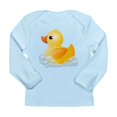 thumbnail image 1 of CafePress - Rubber Duck Long Sleeve T Shirt - Long Sleeve Infant T-Shirt, 1 of 2