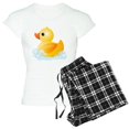 thumbnail image 1 of CafePress - Rubber Duck Pajamas - Women's Short Sleeve Print T-Shirt and Pants Light Cotton Pajama Set, 1 of 7