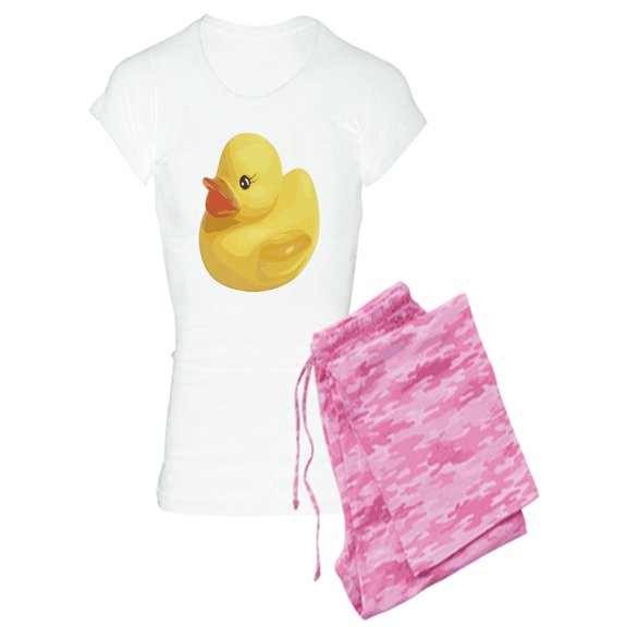 CafePress - Rubber Duck - Women's Light Pajamas