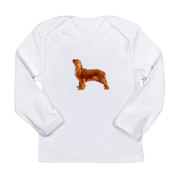 CafePress - Ruby Cavalier King Charles Spa Long Sleeve T Shirt - Long Sleeve Infant T-Shirt