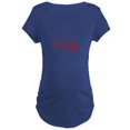 thumbnail image 1 of CafePress - Ruby Edw Red 170 Maternity T Shirt - Maternity Dark T-Shirt, 1 of 3